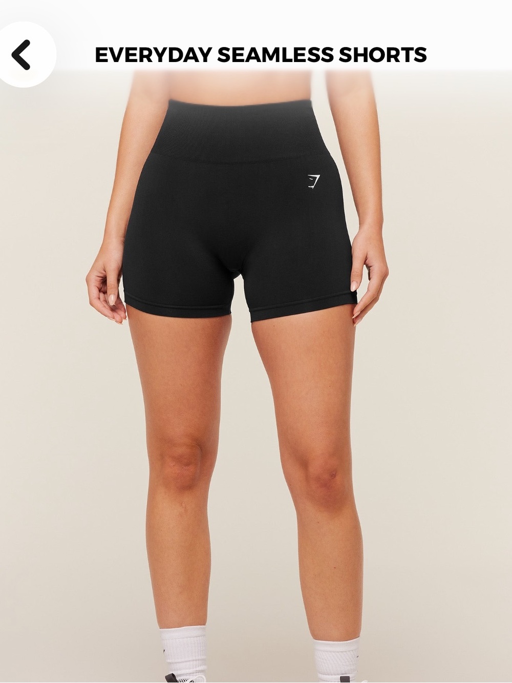 Gymshark Everyday Seamless Shorts - Black